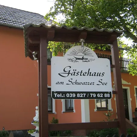 招待所 Gaestehaus Am Schwarzer 3*